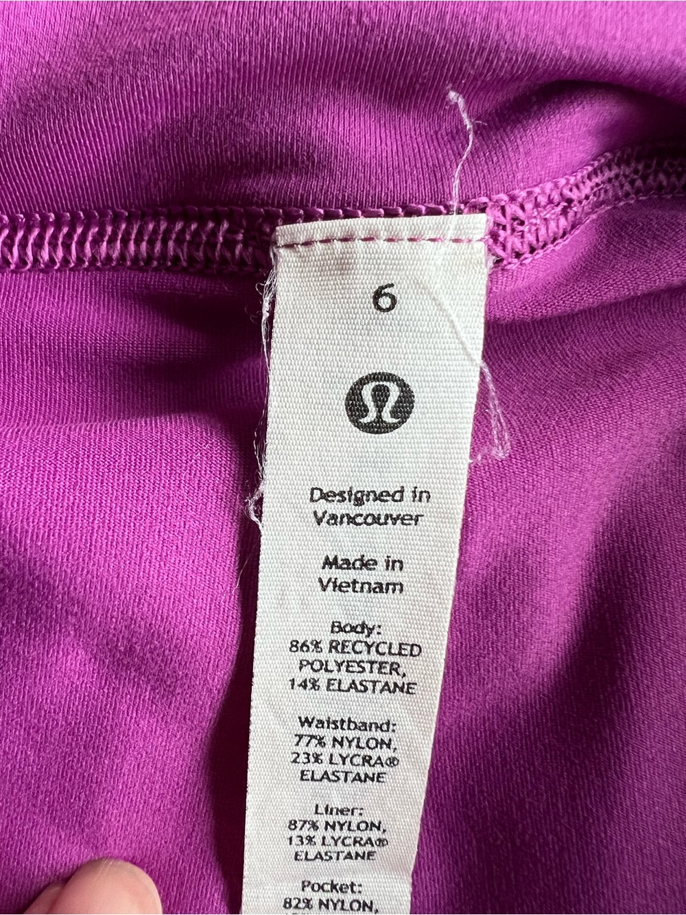 lululemon athletica Lululemon Pace Rival Mid-Rise Skirt size 6 - Picture 4 of 4